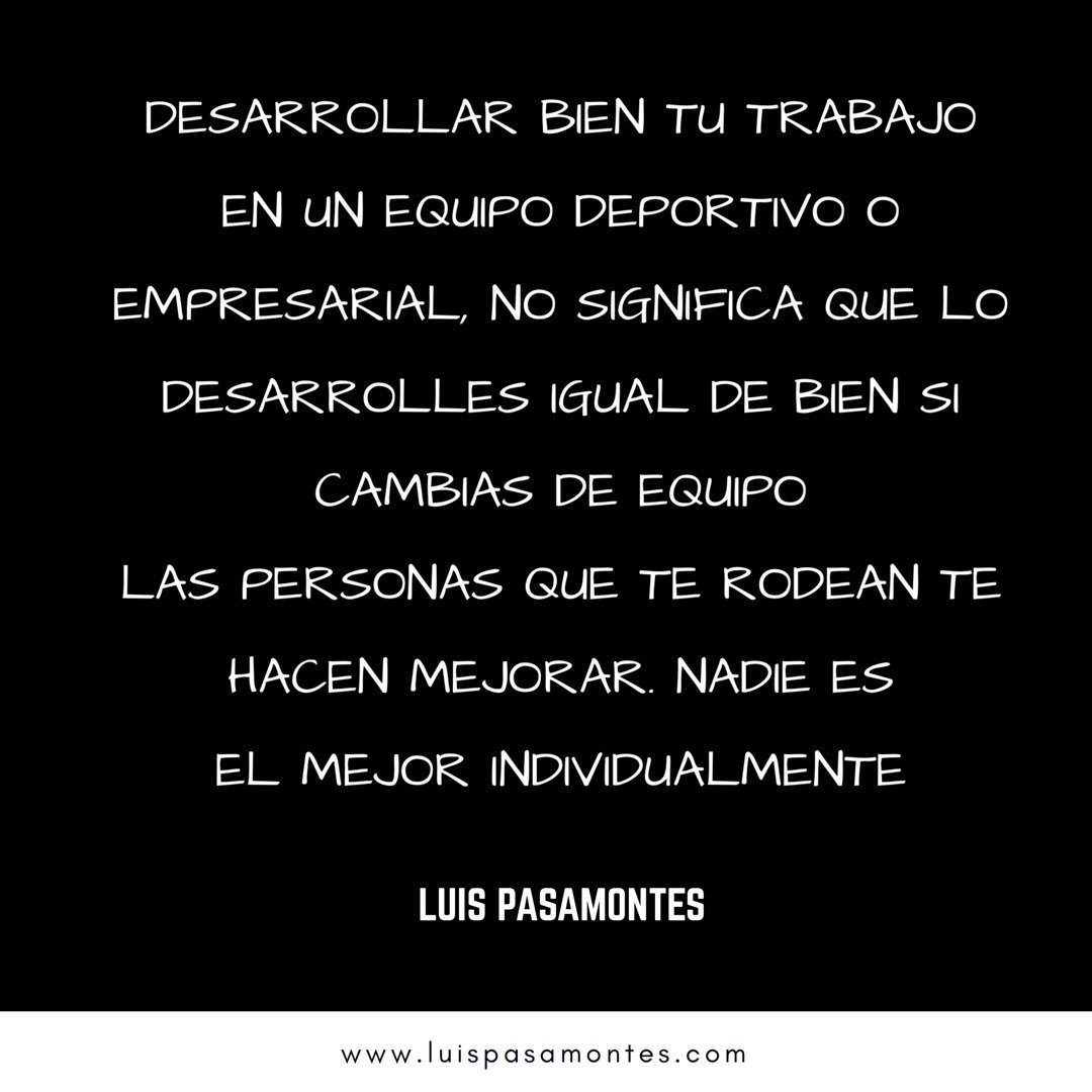 pasamontesluis's tweet photo. Buenos días gregarias y gregarios de la Empresa y el deporte. Lo vemos en este #MundialRusia2018
El lugar y las personas que te rodean te hacen mejor o paralizan el desarrollo de competencias. #pasafrase https://t.co/bcF5qrUMVa