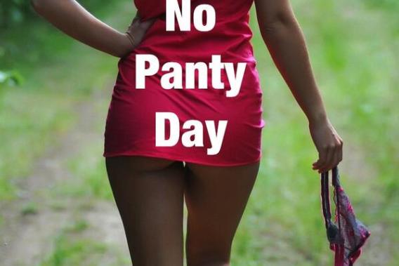 Today June 22nd is No Pants Day. 