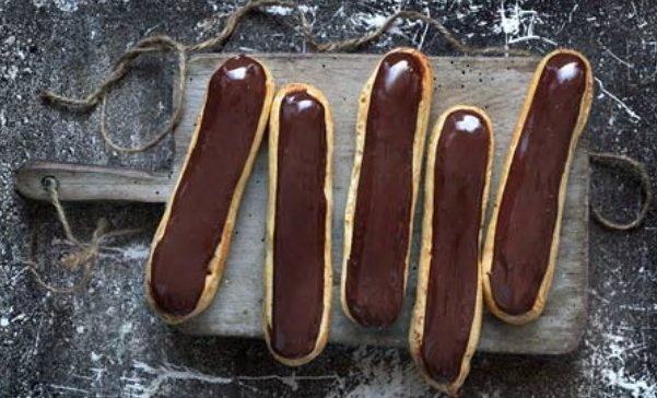 NicolaWorkman's tweet photo. Hooray, it's National Chocolate Éclair Day, so why not whip up Raymond Blanc’s recipe, which apparently is not as tricky as it looks? Take a look here: https://t.co/Ka49yp37qy @RaymondBlanc #NationalChocolateEclairDay #HardlyAnyCalories #VirtuallyYours #TheObviousSolution https://t.co/vJOLttqQC5