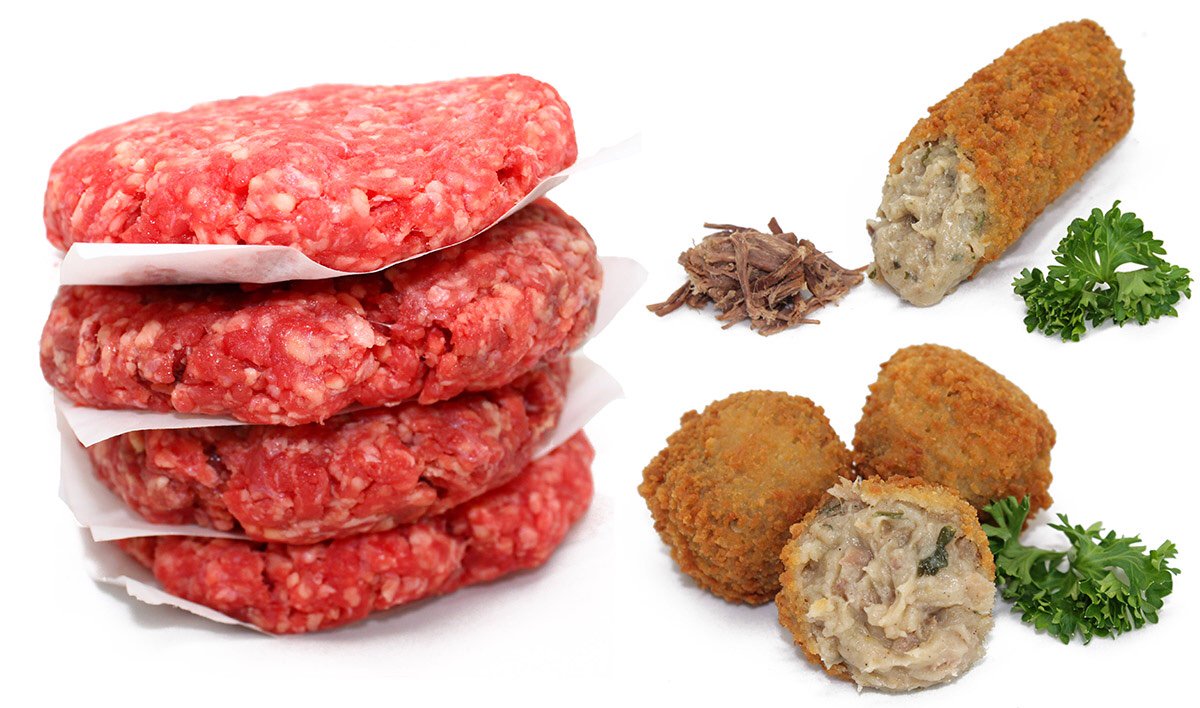 Dutch Angus bitterballen, kroketten en hamburgers nu ook online te bestellen voor de horeca. dutchangus.nl/bestelonline