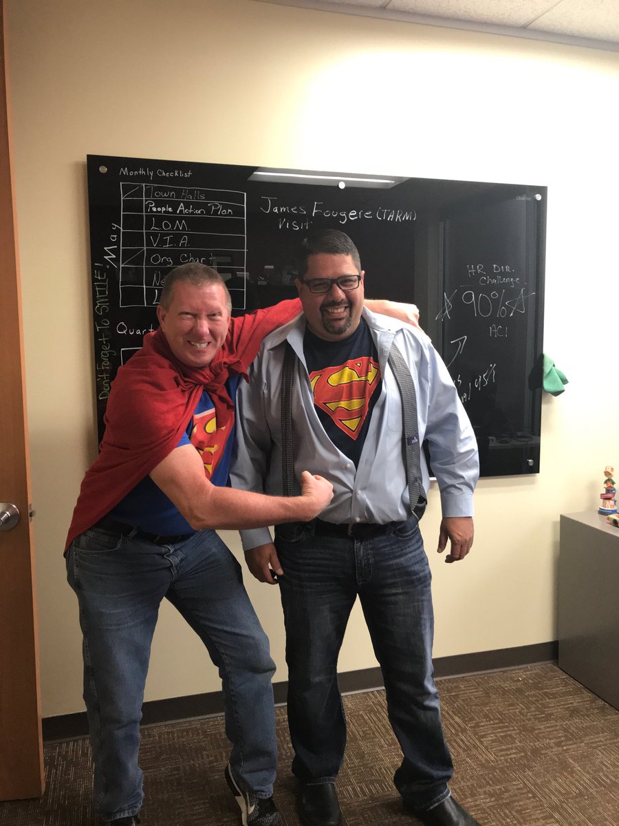 We have an Imposter on Superhero Day!!