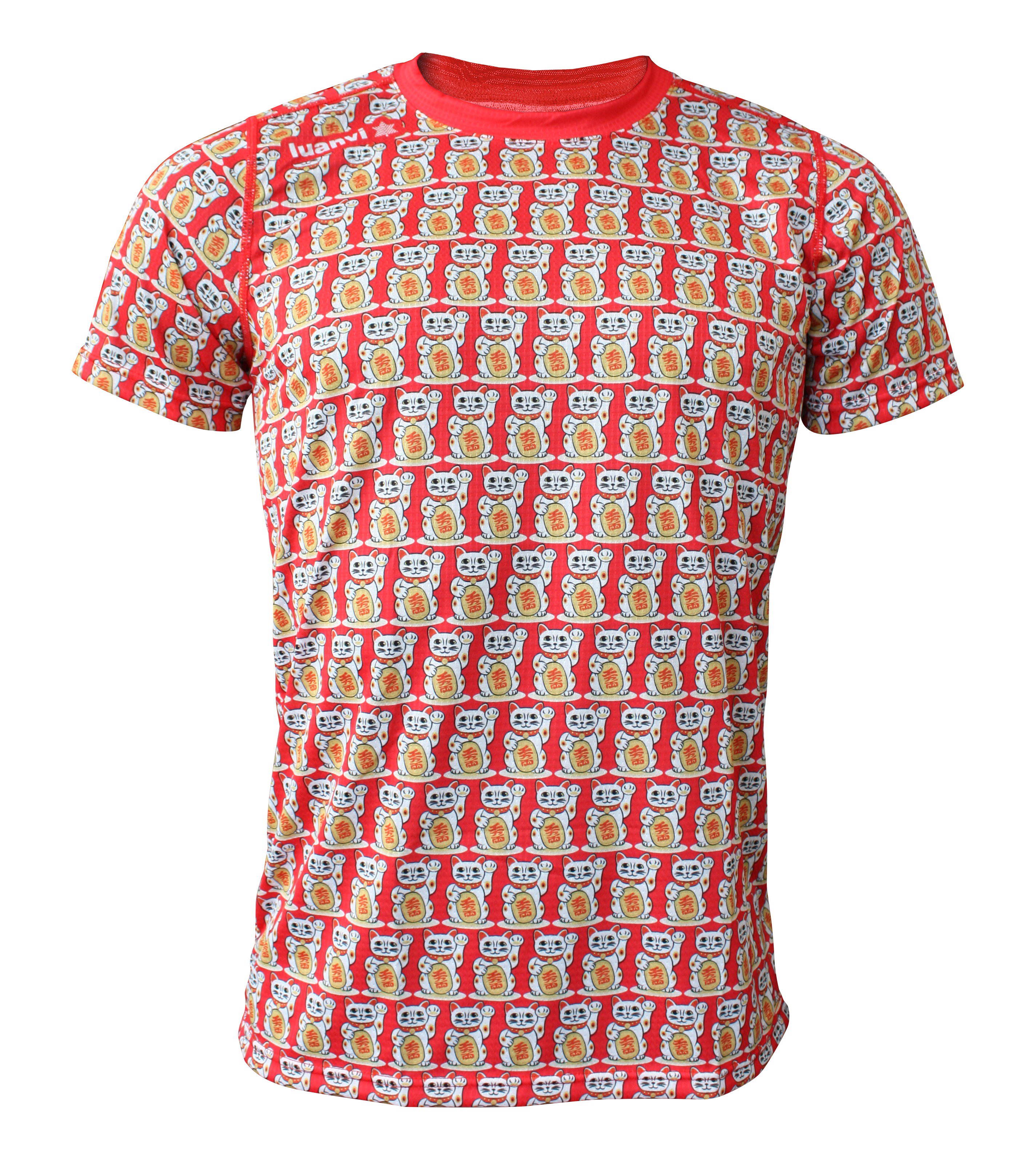 LUANVI on X Novedad Camisetas divertidas con el mejor tejido tecnico en https t GEXQPRpAe6. Es una edicion limitada con el estampado del famoso gato de la fortuna. La teneis por solo 15 99 no