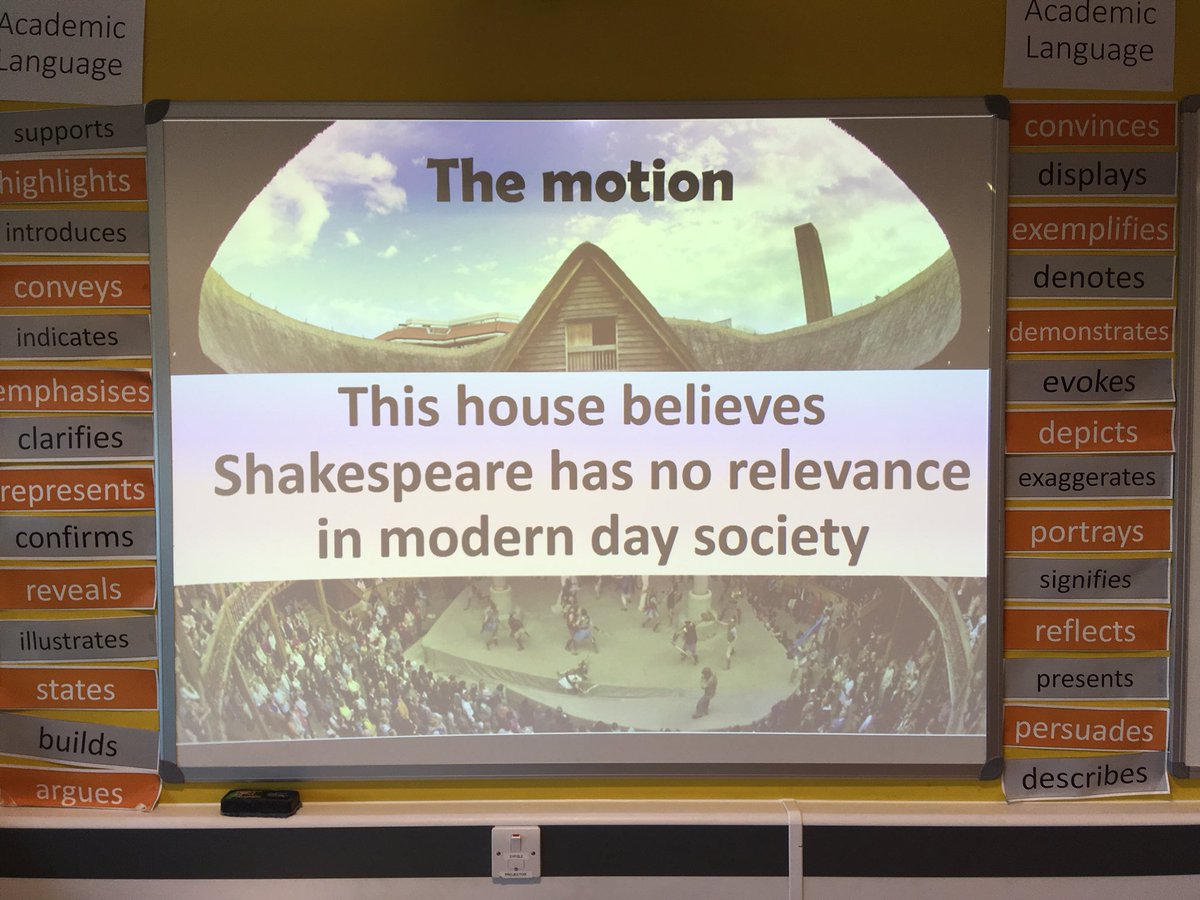 MEAC_languages's tweet photo. Loving @MEAcentral first #oracyday. Have been so impressed with debating Shakespeare’s relevance in modern society. This is how we #SpeakOut https://t.co/ZI118LJjyh