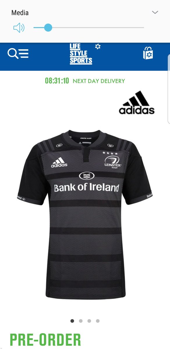 leinster training jersey