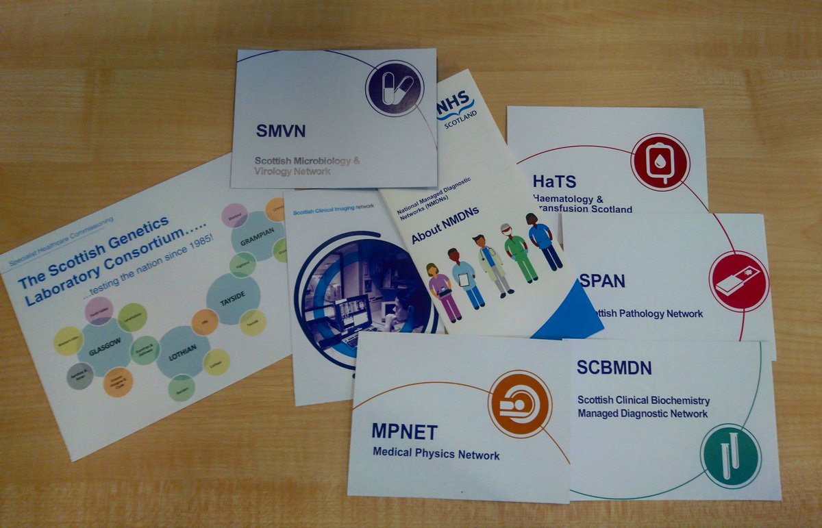 NMDNScot's tweet photo. @ScottishHCS @NHS_Education The #diagnostic #networks are almost ready for the @ScottishHCS event next week. Look what's just arrived! 🔬 🏥 👩🏼‍⚕️ 👨🏽‍⚕️ 💊 
#SMVN #SPAN #SCBMDN #MPNET #SCIN #NHSScot70 #NHS70 #scienceforpatientbenefit https://t.co/YA10h6IGyg