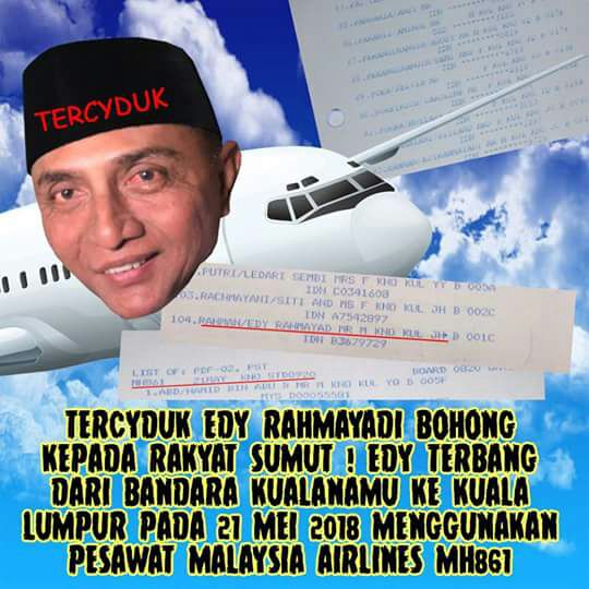 morphinhardy's tweet photo. soal ibadah aja berani berbohong, itu nbrrt membohongi tuhan, tuhan aja dibohongin apalagi rakyat nantinya.. #ijeck #MusaRajekshah #Eramas #Edy #EdyRahmayadi #PilkadaJujur #jangancurang #Pilgubsu2018 https://t.co/pj3D7vTPH7