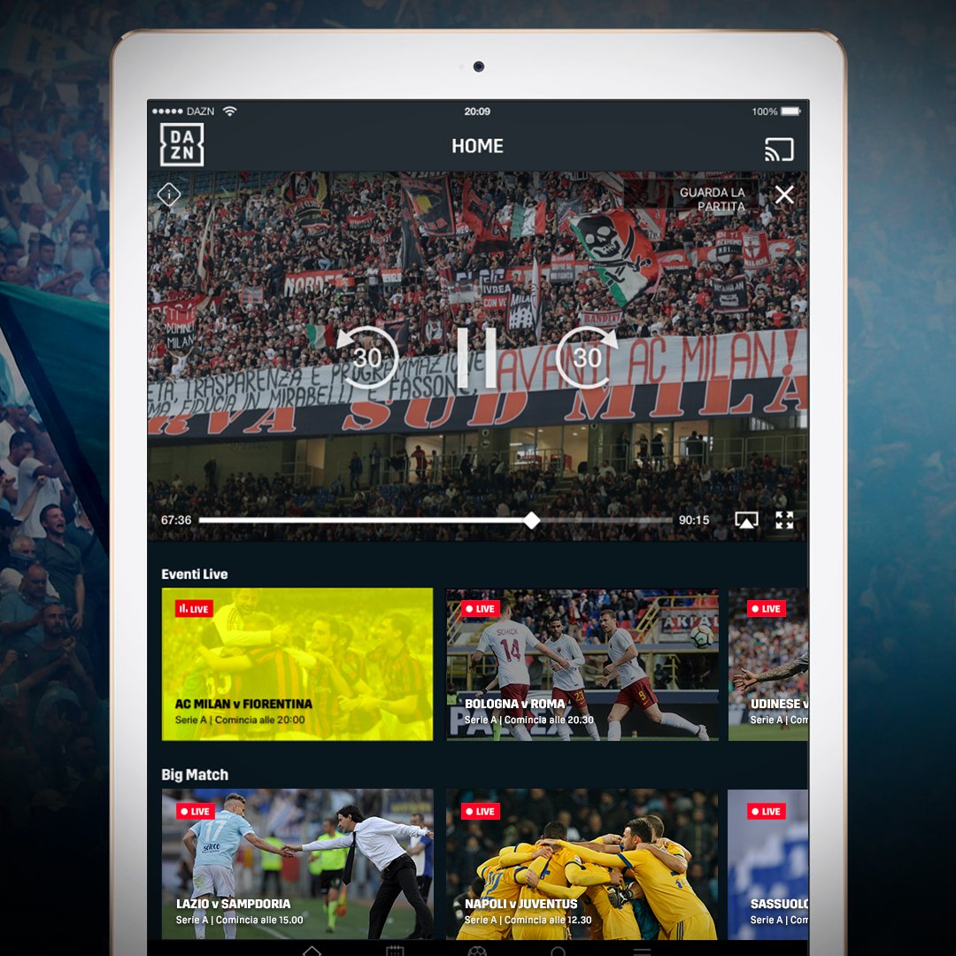 Dazn Si Può Vedere Su Due Dispositivi Contemporaneamente