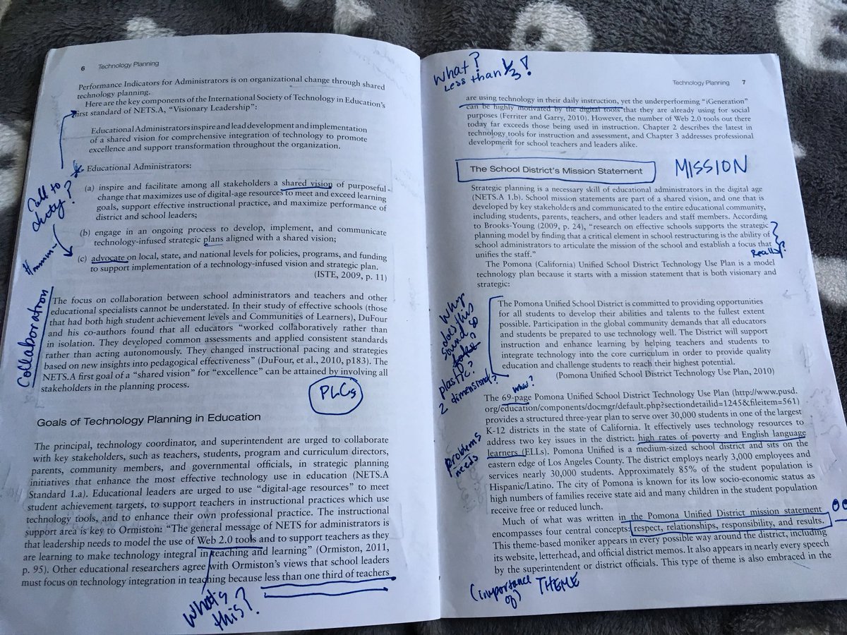 TeegardenAlison's tweet photo. Not gonna lie- this is pretty dry summer reading. But... it’s better when I annotate! Modeling how deep thinkers read helps our students become better readers #thinkingtracks #summerbookclub @NKCESKids1st https://t.co/NB0mPTc7Xr