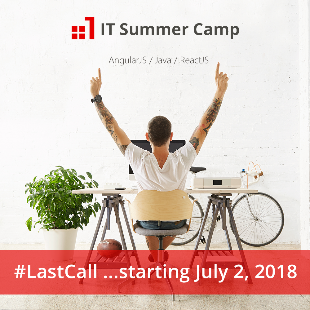 localhost_comp's tweet photo. IT Summer Camp 😎 ...starting July 2, 2018 🔜
👉 https://t.co/HzE0550Kno
#lastcall #internships #itsummercamp #itsummer #itcamp #kosice #localhostcompany #localhost #softwareengineering #workhardplayhard #madeinslovakia https://t.co/Ebj4oxdLK8