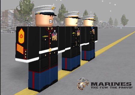 United States Marine Corps Roblox Logo