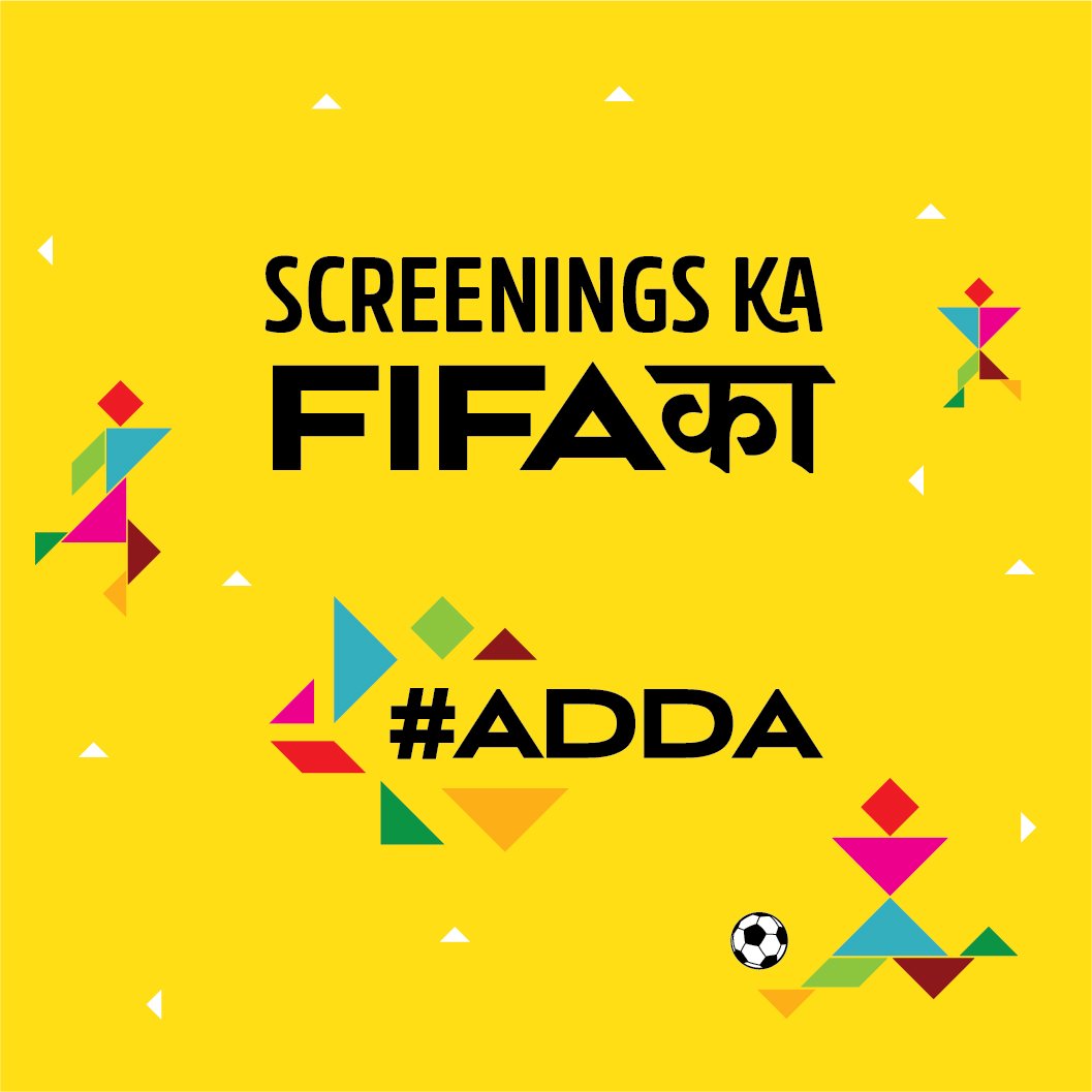 chaloadda's tweet photo. Big screen, big gang, big discussions, big celebrations. It’s your chance to. make every match big, right here!

#Chaloadda #Adda #FIFA #WorldCup #FIFA2018 #fun #food #drinks #friends #livescreening #event #PimpleSaudagar #Kothrud #Pune https://t.co/9sGO6wBcBo