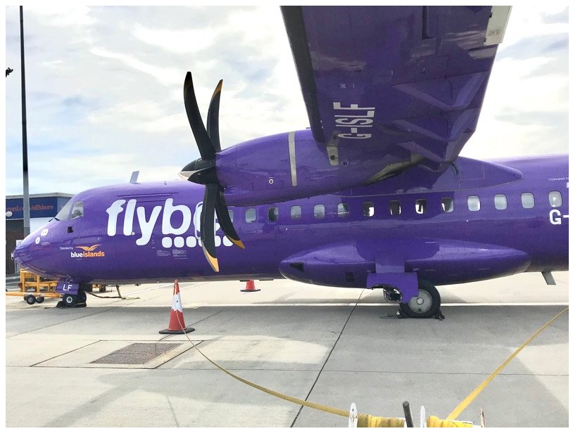 rusadasoftware's tweet photo. Our #ClientServices team have finished a busy week of implementation at #BlueIslands. And of course our flight home was courtesy of this beauty - a Blue Islands operated @flybe flight! #RusadaProjects #AvTech #AvMRO https://t.co/MXxPpIO3EC