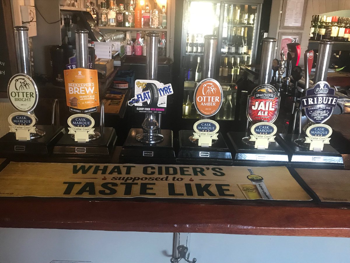 neilinthepub's tweet photo. Great beers on at the passage house topsham.         ⁦@PassageHouseInn⁩ ⁦@StAustellBrew⁩ ⁦⁦@otterbrewery⁩ ⁦@DartmoorBrewery⁩ https://t.co/FGJWXPgSG5