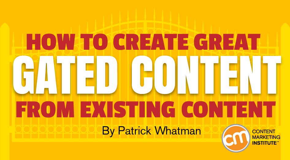 WritefulCopy's tweet image. How to Create Great #GatedContent From Existing Content buff.ly/2GMSPEC #contentmarketing