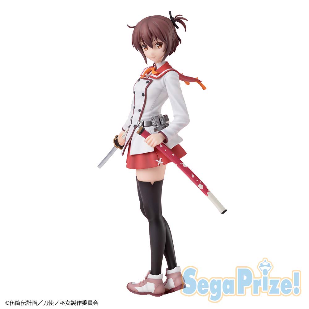 セガプラザ公式 على تويتر プライズ 刀使ノ巫女 から 衛藤可奈美 のフィギュアが登場 手に持つ日本刀までもディテールをつきつめた逸品です T Co Kqxsvma6kw 刀使ノ巫女