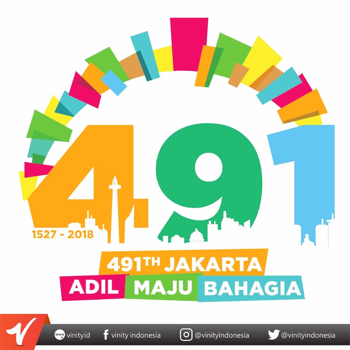 vinityindonesia's tweet photo. Selamat Ulang Tahun Jakarta..
Untuk Jakarta yang lebih baik..
Adil, maju dan bahagia..
#kim #vinity #vinityid #vinityindonesia #hutjakarta #hutjakarta491 #ultahjakarta #ultahjakarta491 #jakarta491tahun https://t.co/MrltCVwzse