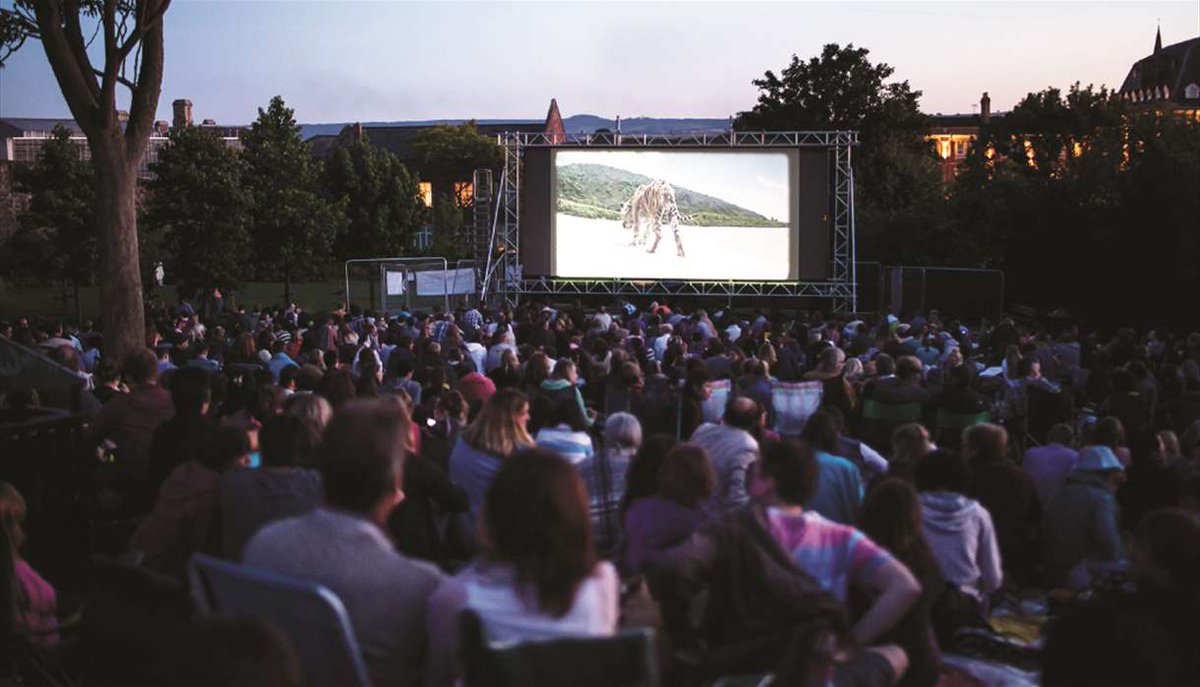 DowningExeter's tweet photo. For seven nights of outdoor cinema under the stars, don't miss Big Screen in the Park returning to Northernhay Gardens this summer! 📽️

https://t.co/ukmZtEvUHm https://t.co/3FMbNnyOU1