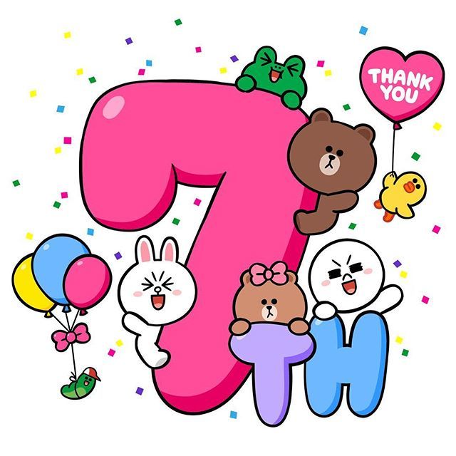 LINEMalaysia's tweet photo. [ https://t.co/NAlh71sOWK ] #LINEMalaysia - 🎂 It’s been an amazing 7 years &amp; we bet the next 7 will be even more fun. 😘 
Happy Birthday, LINE!​ 🎉 *** Free sticker link on bio! Grab it now! https://t.co/rk1KmCzqWk