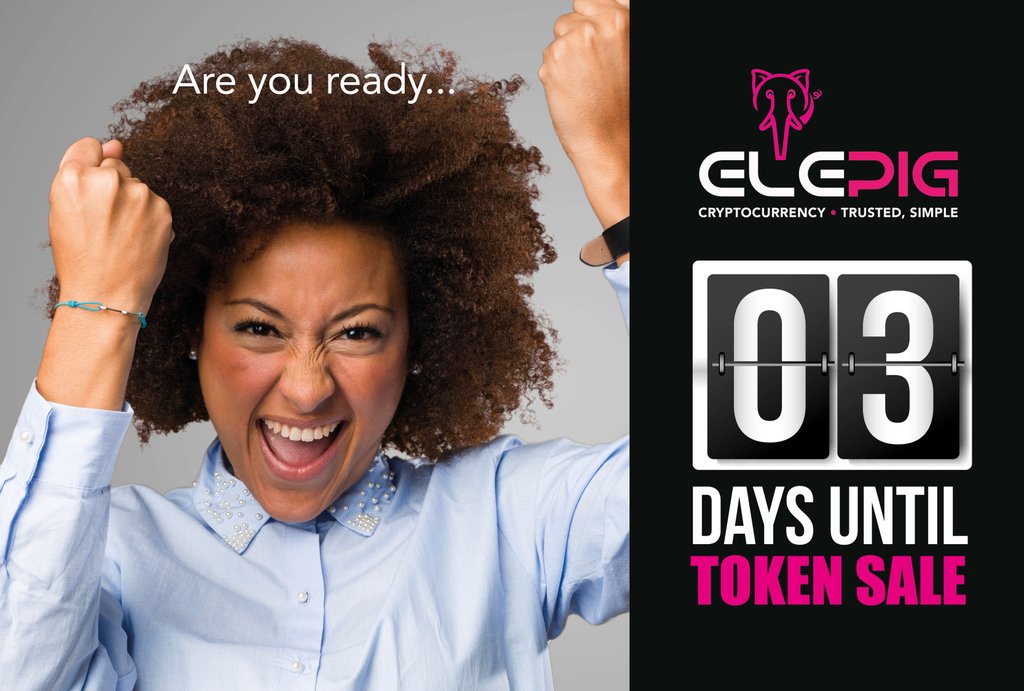 Elepig token sale starts this Monday.  40% bonus tokens, referral scheme and minimum contribution is 0.15ETH.  GET INVOLVED! #elepig #elepigexchange

buff.ly/2MdktyE