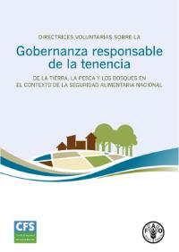 Si te preparas para asistir al #UserRights2018, tal vez te interese descargarte tu copia de las Dir. voluntarias sobre la #Gobernanza responsable de la tenencia de la tierra, la #pesca y los bosques ow.ly/1SXl30kxEr1 #UNFAO #seguridadalimentaria