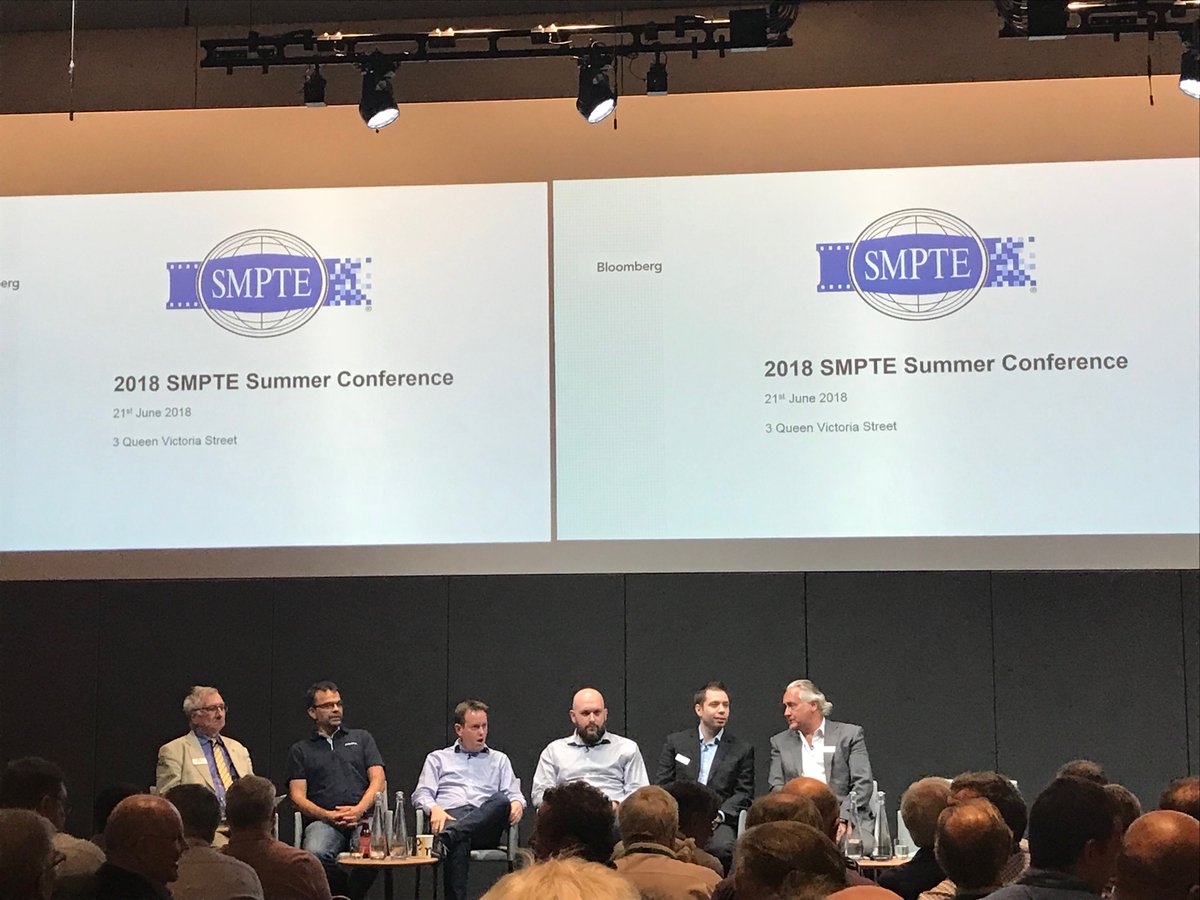 pebbleupdates's tweet photo. Great networking and some real insights into the IP journey at last night’s #SMPTE event co-hosted by Pebble at #Bloomberg 's stunning City of London HQ. Thanks to all who came and to the brilliant speakers @Bloomberg @AristaNetworks #PebbleBeachSystems https://t.co/uV6QBdEM1I