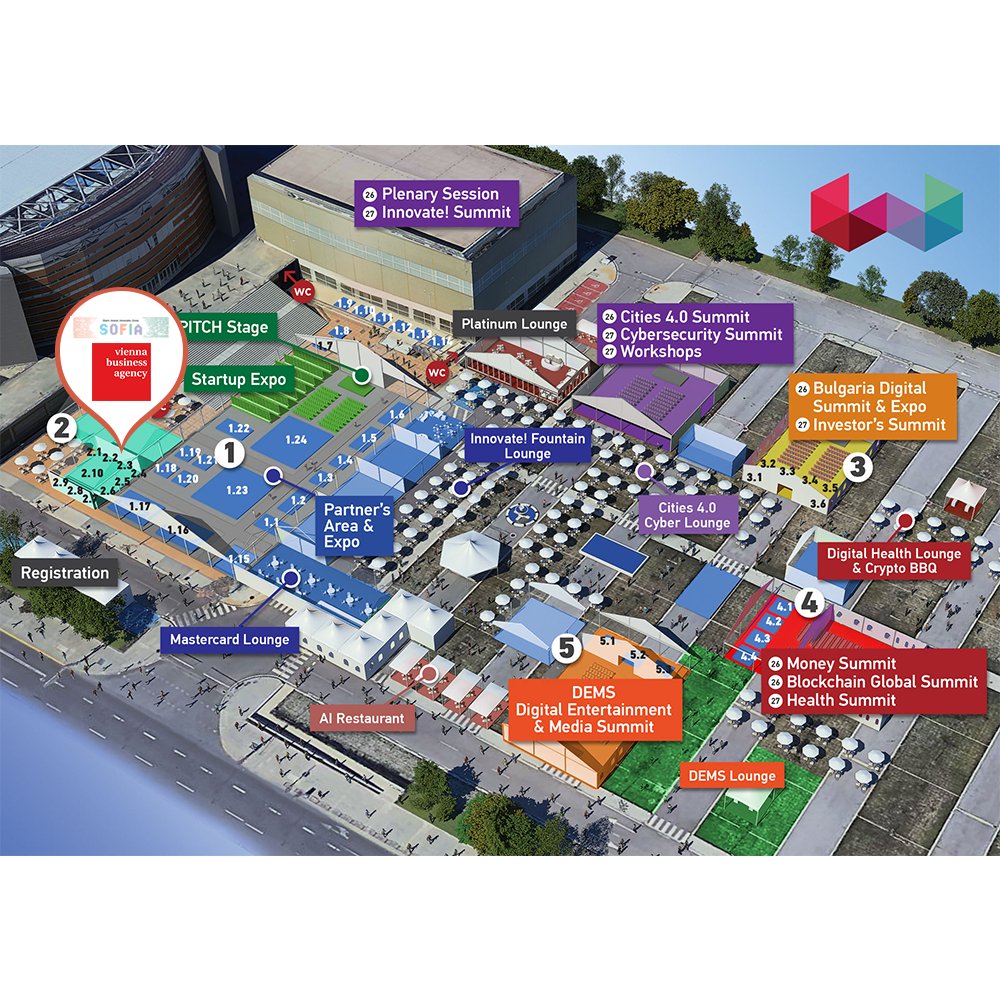 InvestSofia's tweet photo. To all BG companies interested in Vienna & Austria as a market and as a potential office location: Meet our guests from Vienna Business Agency I June 26th @ 12.15 pm I #SOIFA's PLACE at #Webit
The Agency provides support for companies to establish a presence in Vienna. https://t.co/p0f43sATP7