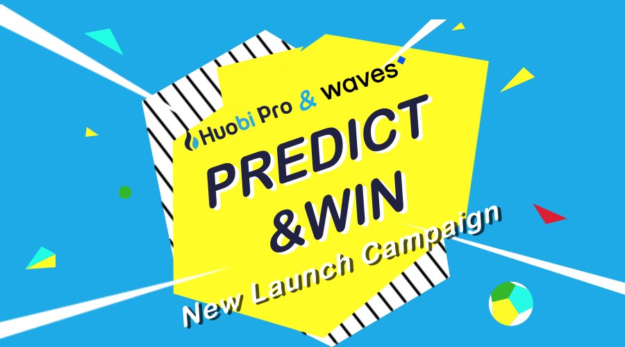 PREDICT&amp;WIN
Predict #WAVES/ #BTC spot price of June 23, 2018, 16:00(GMT+8). 2 Lucky Winners with the nearest answer (2 decimal) will walk-away with 132 WAVES.

Rules
Follow <a href="/Huobi_Pro/">We've Moved!</a>+<a href="/wavesplatform/">Waves</a>
RT+Answer+Tag <a href="/Huobi_Pro/">We've Moved!</a>+<a href="/wavesplatform/">Waves</a>
Submission close at June 23, 15:00(GMT+8)