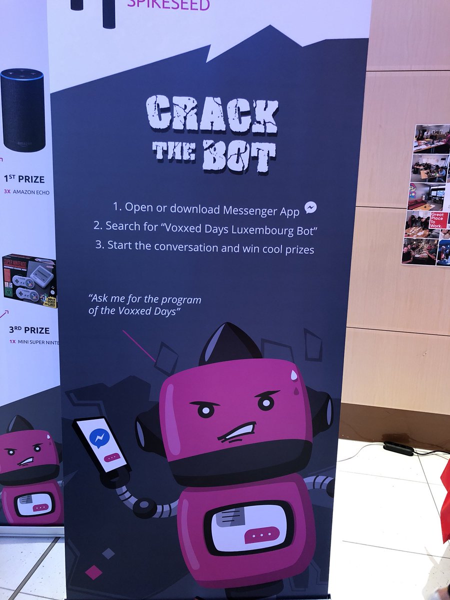 voxxed_lu's tweet photo. Start the conversation with the bot at #arhs #wearecodeblooded and play #voxxed_lu βοΈ https://t.co/DUpiuhvZwU