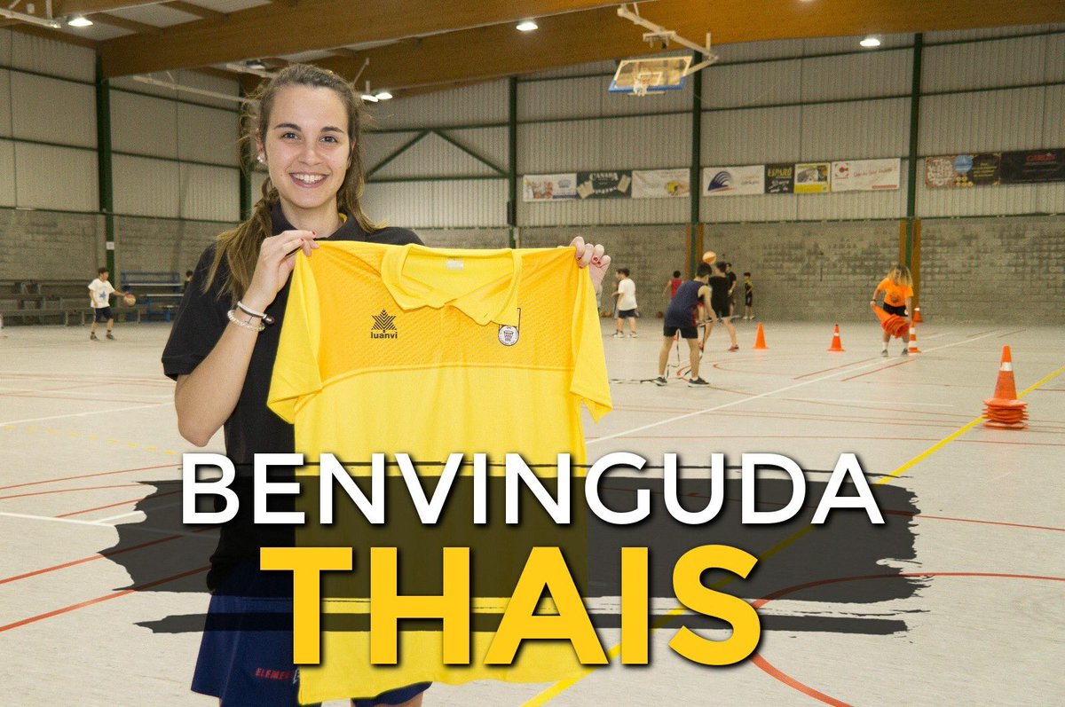 CBSantAndreu's tweet photo. BENVINGUDA THAIS👋
Incorporem la Thais Benitez com a entrenadora del Premini Femení i ajudant del Mini Groc. Procedent del BC Sant Joan Despí, on la temporada passada va entrenar a un Mini Femení.
#CBSantAndreu #Temp1819 #SantAndreudelaBarca https://t.co/hsA38pnkLS