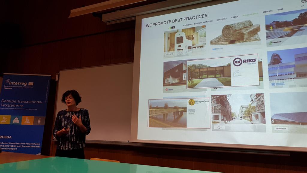 TamaraHoegler's tweet photo. Best practice of technology transfer in the wood sector of #Slovenia: inspiring children to protect our #environment with #wooden solutions. #foresda knowledge transfer session in #Ljubljana @INTERREGTweets @Interreg_Danube @CroWoodCluster @CyberForum https://t.co/2qgekmnxbE