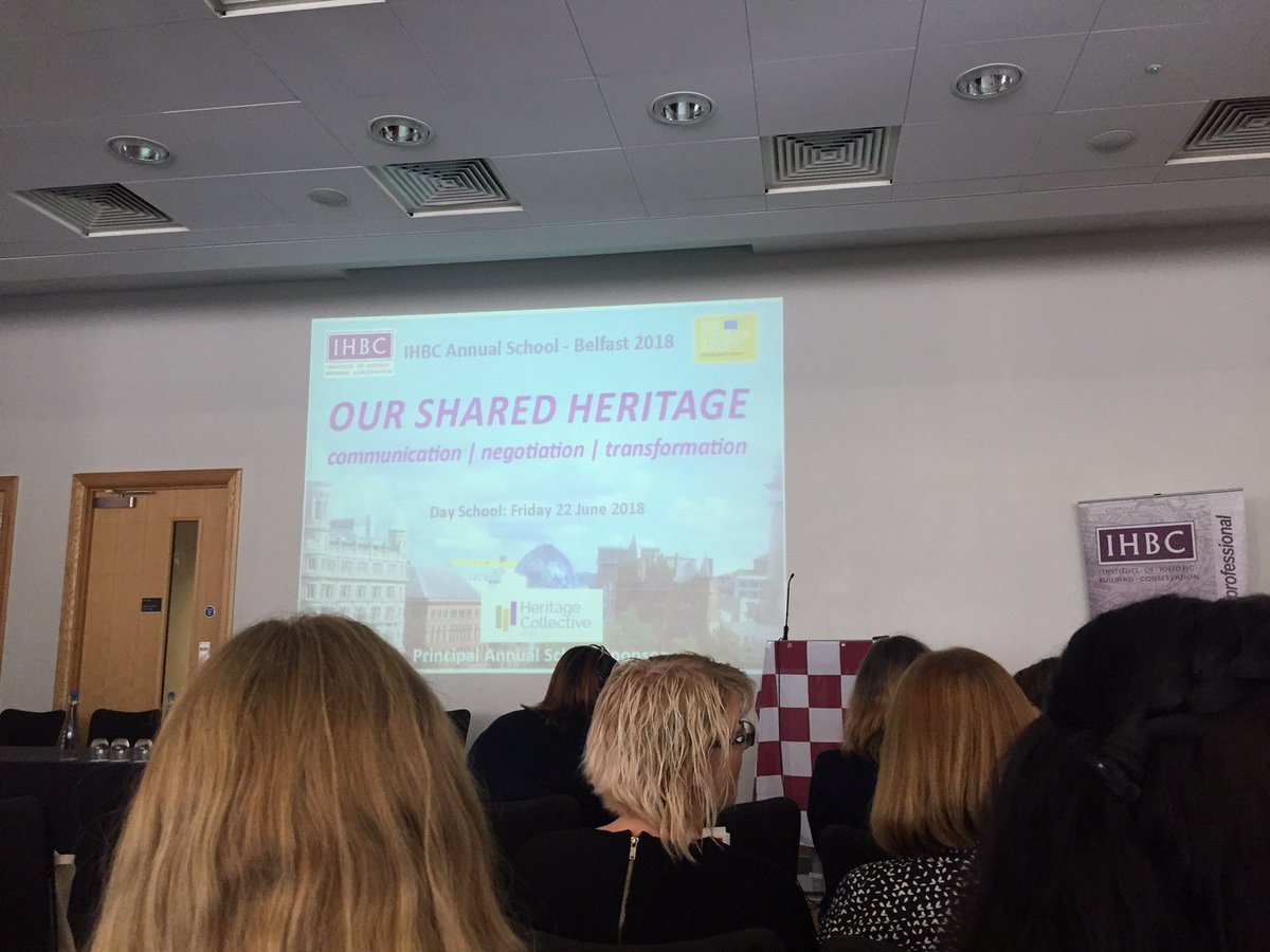 <a href="/BeaconPlanning/">Beacon Planning</a>'s Emma Sharp in attendence for #IHBCBelfast2018 - @IHBCtweet #europeforculture #heritage #sharedheritage #culture #culturalheritage @EmmaAlexandra13 <a href="/HeritageColl/">HERITAGE COLLECTIONS</a>