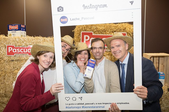 Fatimacgcr's tweet photo. ¡¡¡¡Hoy es un gran día !!!!!  entusiasmada con el relanzamiento de @LechePascual_es,   leche de la máxima calidad  y certificada por Aenor como leche de bienestar animal,  #BienestarAnimalPascual,  ¡DAMOS LO MEJOR! https://t.co/Q1NBFJacvy
