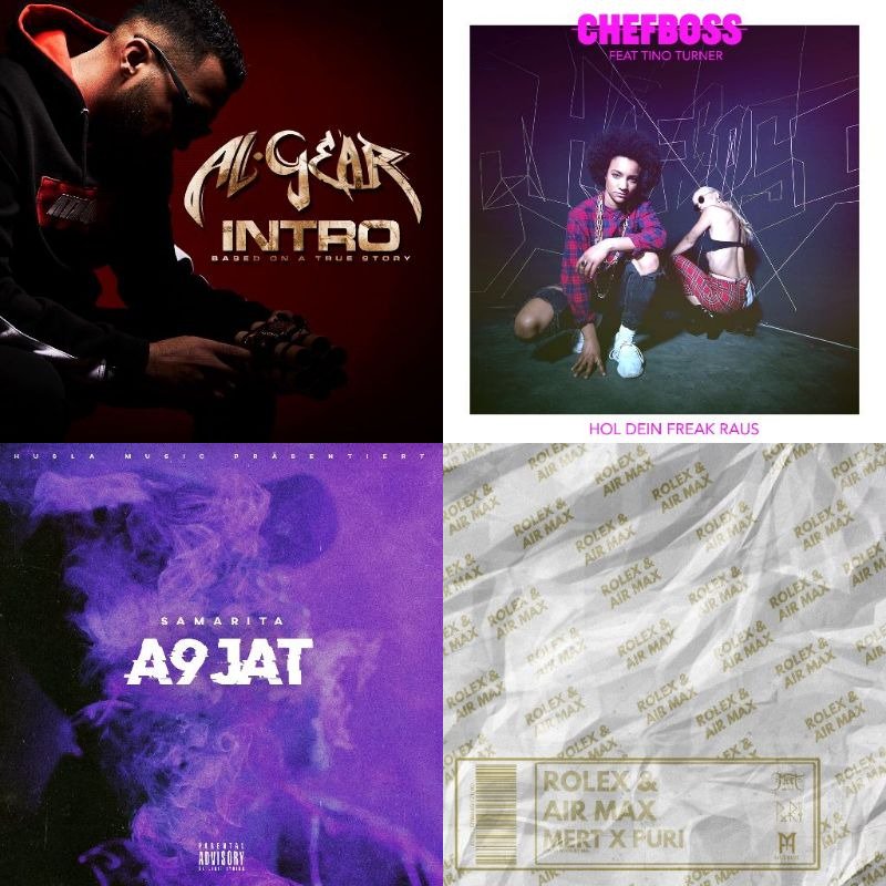 Happy Releaseday! Al-Gear - Intro, <a href="/CHEFBOSSMUSIK/">CHEFBOSS</a> - Hol Dein Freak raus (feat. Tino Turner), Samarita - A9JAT, Mert, Puri - Rolex &amp; Air Max
#newmusicfriday