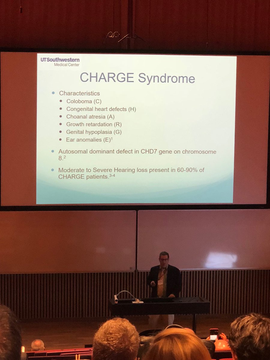 EarDoc1's tweet image. Brandon Isaacson speaking about cochlear implants in patients with CHARGE syndrome at European Academy of Otology and Neurotology-Otology in Copenhagen. #utsouthwestern #utoto