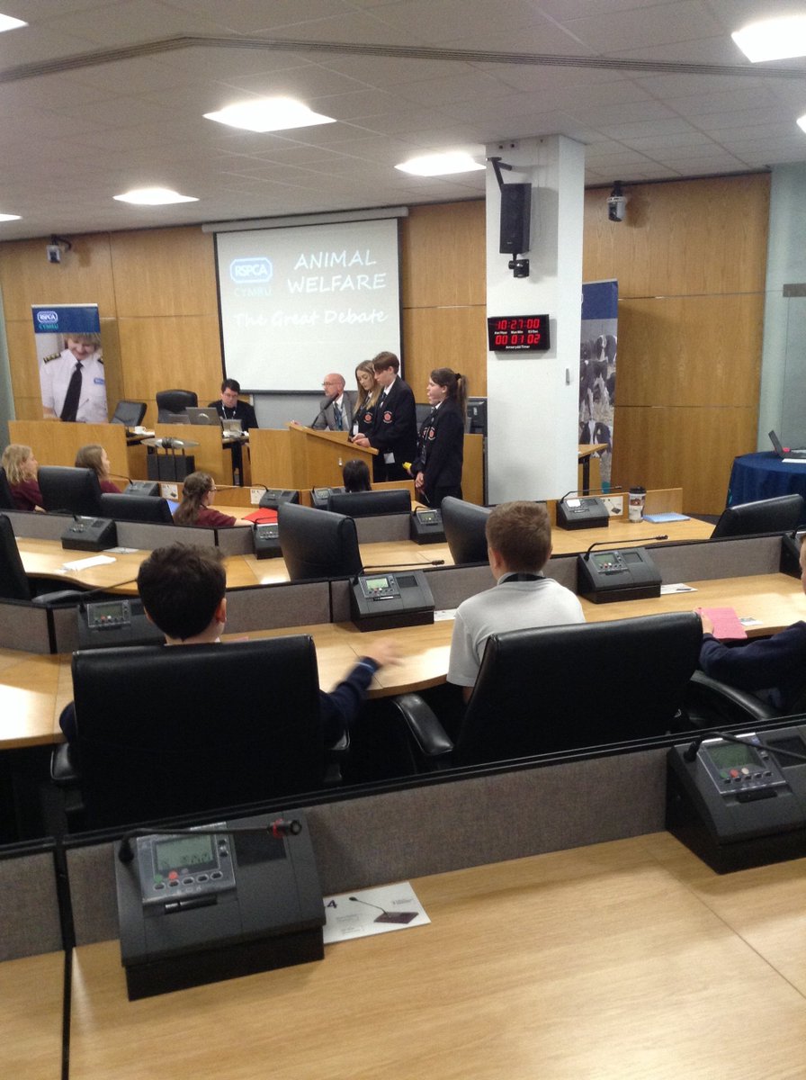 A great start from Sian and Mena arguing against #Animalwelfare. #RSPCAGD18 <a href="/RSPCAcymru/">RSPCA Cymru</a>