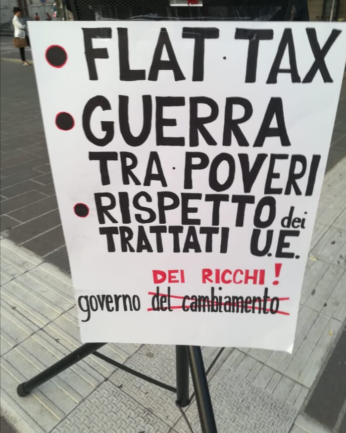 PaPTerni's tweet photo. #poterealpopolo #Terni #presidio #SalviamoTerniDaSalvini #flattax #diritti #restiamoumani #primaglisfruttati https://t.co/griHPZaVAF