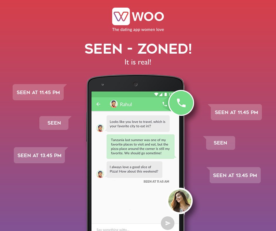 DateOnWoo's tweet image. Me: Hi Crush, want to meet on the weekend?
Crush: (Seen at 11:59 AM)

Seen-zoned is real now!

#Woo #SeenZoned #DateOnWoo #YouKnowWhenItsRight #DatingAppThatWomenLove #GetWooed