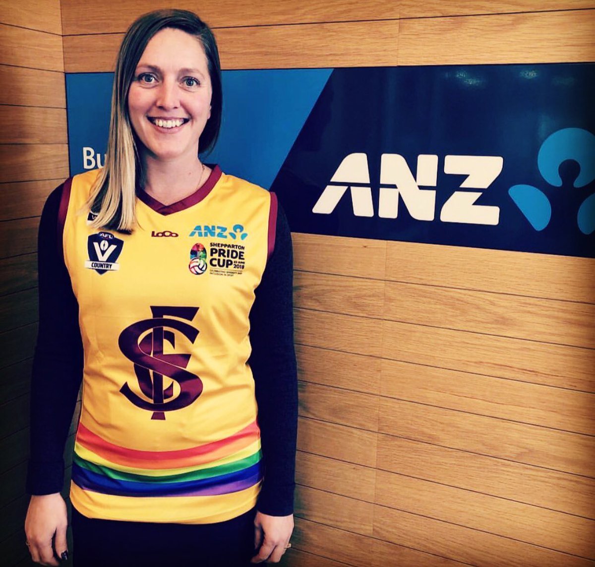 The countdown is on to the inaugural Goulburn Valley League’s Pride Cup - right here in Shepparton tomorrow from 9.15am! See you at Deakin Reserve! 
We couldn’t be more thrilled to be supporting this event! #ANZShepparton #community