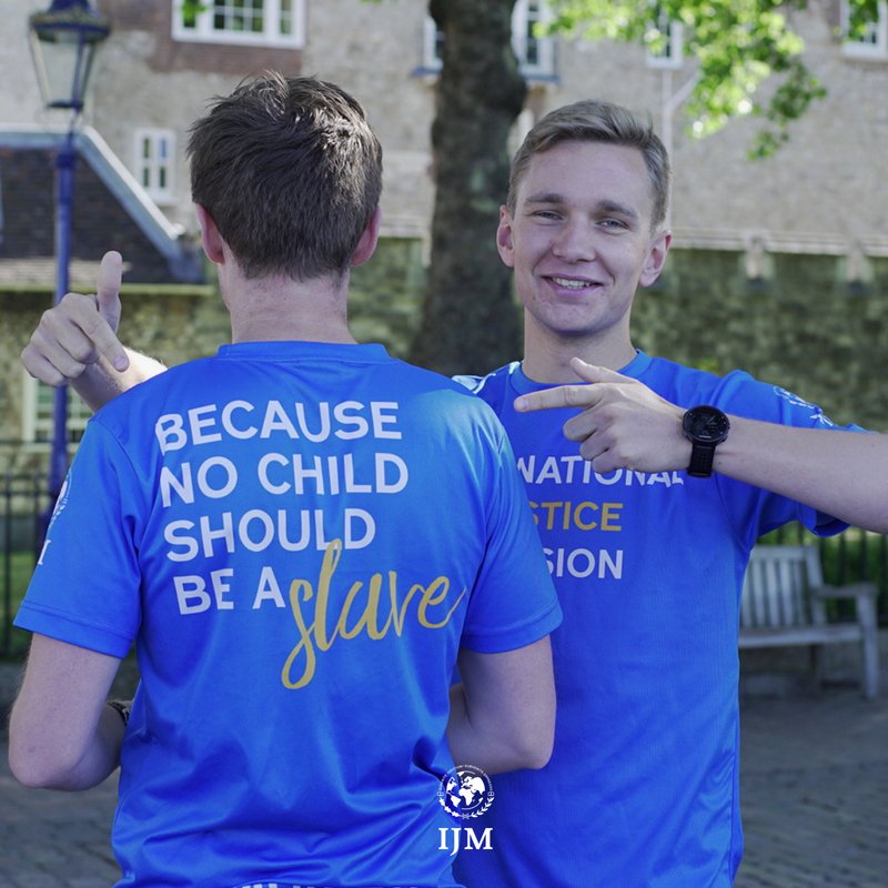 IJMUK's tweet photo. Tom and Ant, two of our incredible fundraisers, have been training for their next half marathon… because NO CHILD should be a slave.

Inspired by these guys? We have places open in the Berlin Marathon for IJM runners, register here: https://t.co/RwaNvXrRzg https://t.co/7jeIAph4cl