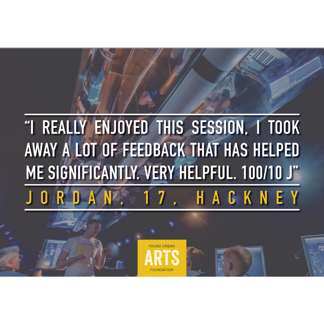 YUAFOfficial's tweet photo. #fridayfeeling...Future music producer Jordan from Hackney giving our bus sessions a 100/10 ya knaaaa! #youngcreatives #createabeat #musicproduction #youthwork #workshops #community #youngdjs #youngmcs #urbanarts #outreach #createyourstate #educatetoempower #younglondon https://t.co/z7wzrXB9Q8