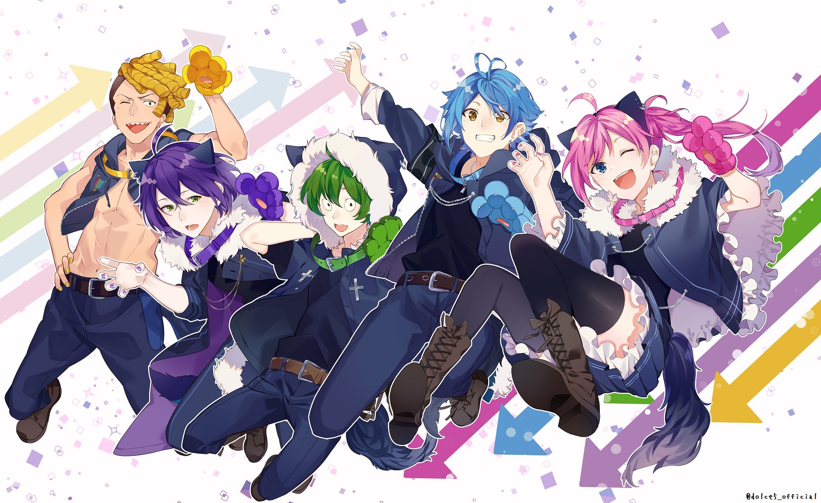 Dolce 公式 イラスト 以前日高さん Nin H にdolceのイラストを描いて頂いた際の別案を公開します 躍動感があって 見てるだけで元気がもらえちゃいます T Co Eqx3o8twmh Twitter