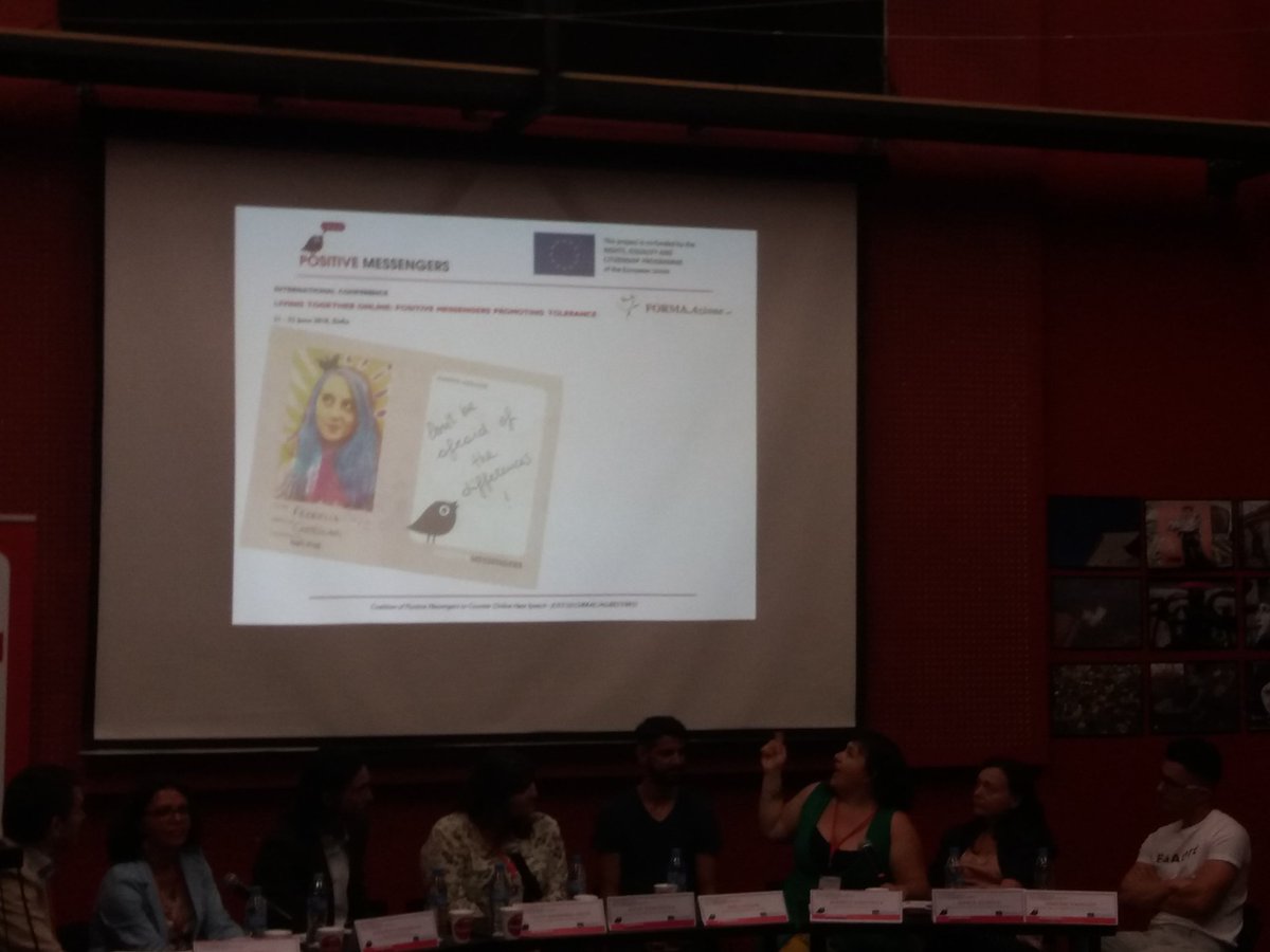A message from #PositiveMessengers conference in Bulgaria - Sofia:  #DontBeAfraidOfTheDifferences