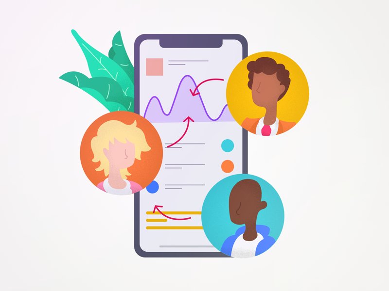 paulhershey's tweet photo. A user testing illustration that was harder to concept than I expected. Check out the sketches on #dribbble here https://t.co/JF9l8r22dC https://t.co/ZYgIYFZqbA