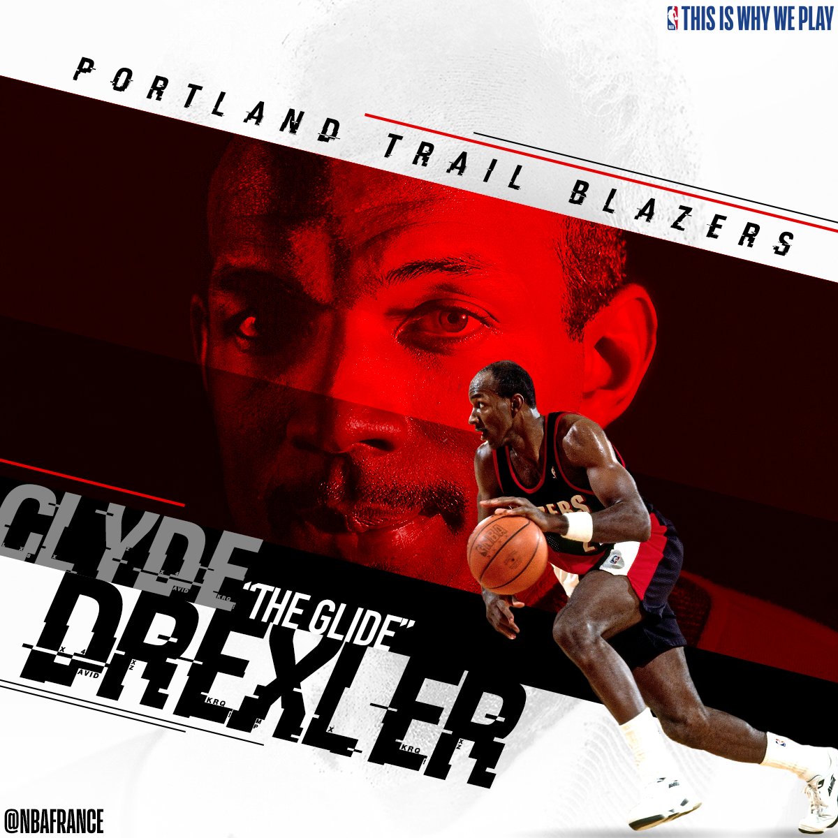  Hall Of Famer 1995 Champ 10x All-Star 5x All-NBA 

Happy Birthday Clyde Drexler ! 