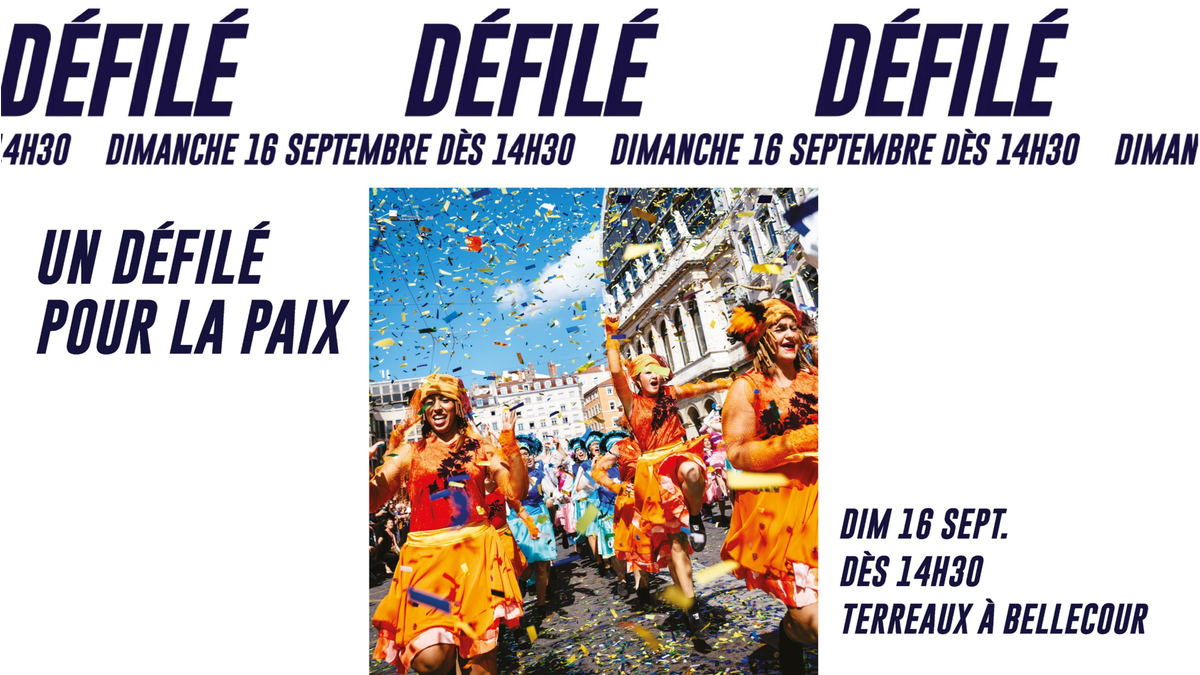 BiennaleDanse's tweet photo. 🕊️ Un Défilé pour la Paix : les 5 choses à savoir, par @leprogreslyon !
👉 https://t.co/4YE9cJwdDn
#jedefilealabiennale #biennaledeladanse #paix https://t.co/mZi7bMS21L