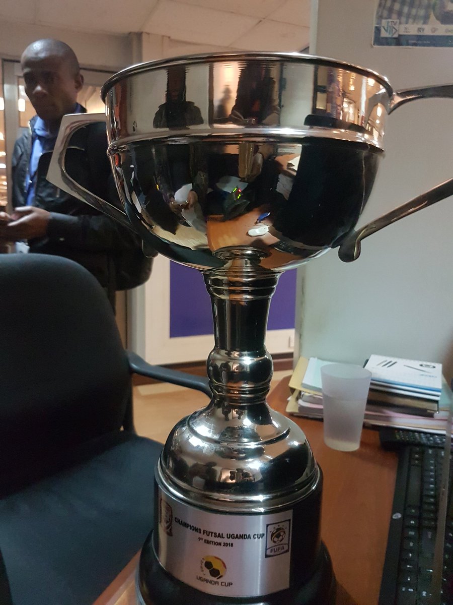 <a href="/OfficialFUFA/">FUFA</a> <a href="/FutsalUgandaCup/">Futsal Uganda Cup 2018 🇺🇬</a> 
Trophy <a href="/ntvuganda/">NTV UGANDA</a> <a href="/DhakabaKigongo/">#SecondTakeWithIDK@Ismail Dhakaba Kigongo</a> <a href="/senelvis/">elvis senono</a> sports show <a href="/NTV_Omumuli/">NTV Omumuli Sports</a> 
AWARDING THE CHAMPIONS OF THE FUTSAL UGANDA CUP <a href="/IFCourtsU/">Futsal Courts Uganda</a> Today 
@
BE PART OF THE FUTSAL INVASION IN UGANDA 
<a href="/MosesMagogo/">Moses Hassim Magogo</a> <a href="/JjunjuHamzah/">Jjunju Hamzah</a> @Ramhadji @lugspatrickpd <a href="/EdgarSWatson/">Edgar Watson</a>