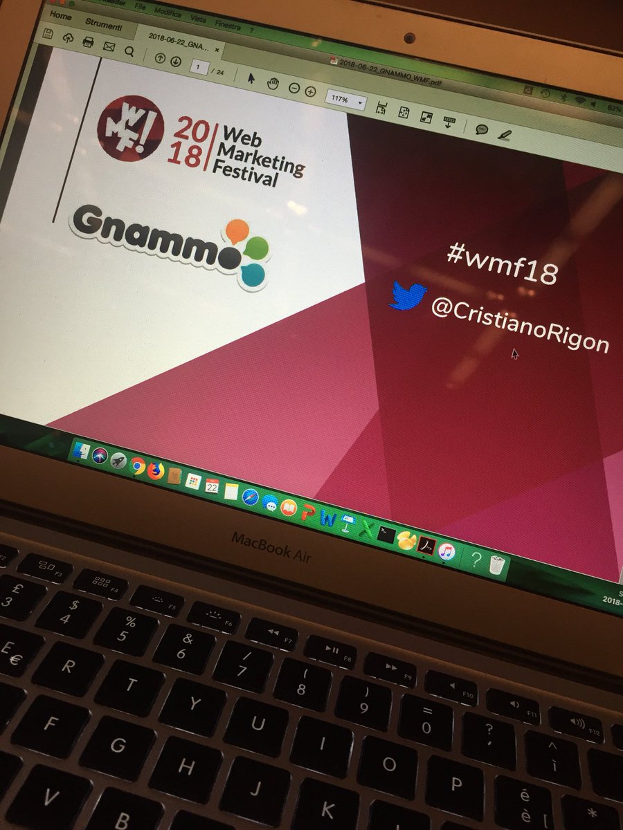 #wmf18 sta per partire la tavola rotonda con <a href="/FrancescoMorace/">Francesco Morace</a> <a href="/ElenaDogliotti/">Elena Dogliotti</a> <a href="/massidona/">MASSIMILIANO DONA</a>