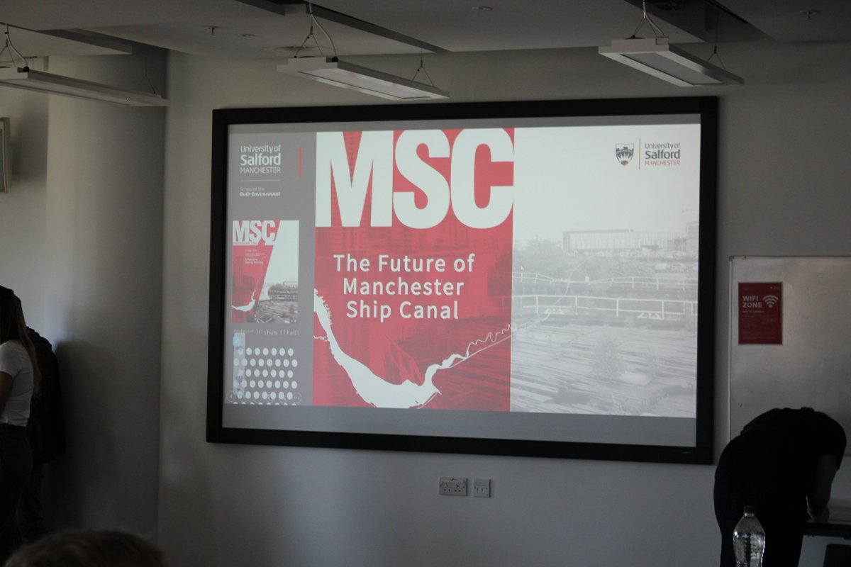 SalfordUniNews's tweet photo. Great to have all the delegates coming to the @MscworkshopSobe today at @UoSMediaCity, to discuss the potential of the Manchester Ship Canal. #mscworkshopsobe https://t.co/Nxy3Shu6aX