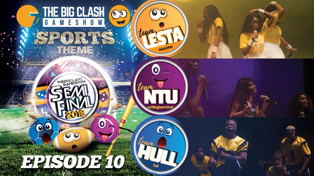 TheBigClash's tweet photo. Welll...

WE’VE GOT A VIDEO ON THE WAY! 

🎉🎉🎉🎉🎉🎉🎉 

Season 7: Episode 10! @TeamLESTA_S7 vs @TeamNTU_S7 vs @TeamHULL_S7 !! It’s LIT🔥 

#TheBigClash https://t.co/tH0lK5RmNI