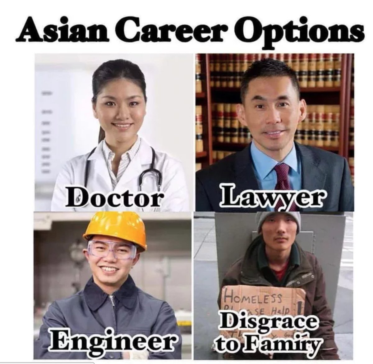 Image result for asian career meme